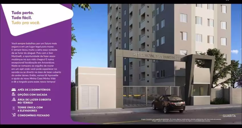 Apartamentos à Venda - EM OBRAS - MRV (Região de Aricanduva)