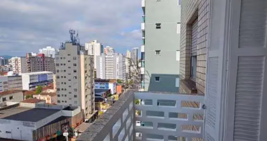 Apartamento para venda em santos, embaré, 1 dormitório, 1 banheiro