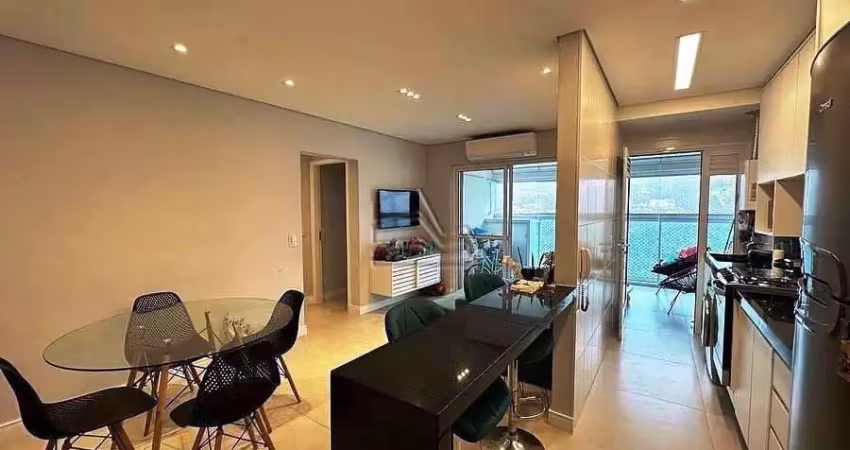 Apartamento para venda em santos, josé menino, 2 dormitórios, 1 suíte, 2 banheiros, 1 vaga