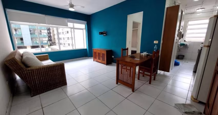Apartamento para Venda em Santos, Pompéia, 1 dormitório, 1 banheiro, 1 vaga
