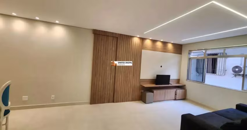 Apartamento para venda em santos, ponta da praia, 2 dormitórios, 1 suíte, 3 banheiros, 1 vaga