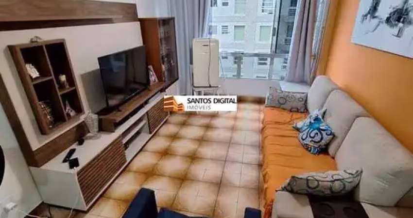 Apartamento para venda em santos, aparecida, 1 dormitório, 1 banheiro, 1 vaga