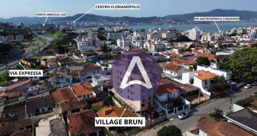 Apartamento com 3 dormitórios à venda por R$ 790.000,00 - Coqueiros - Florianópolis/SC