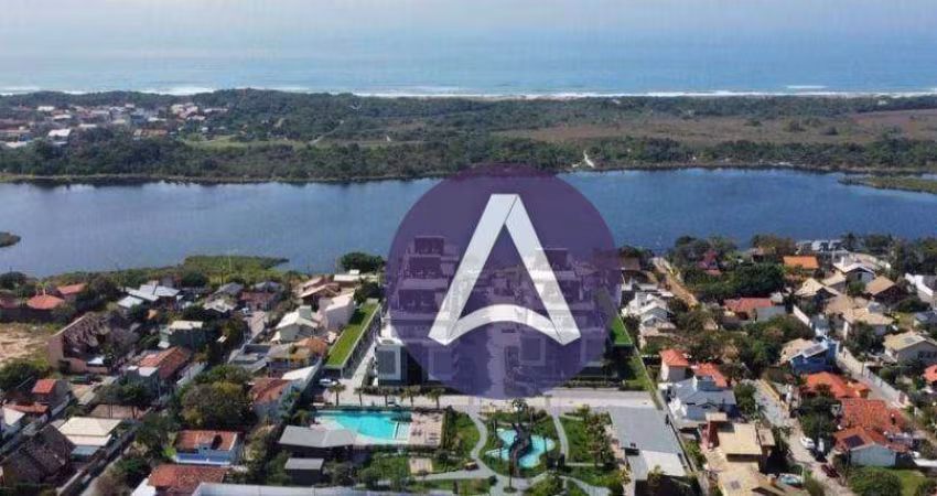 Melhor Condomínio Clube Pé na areia frente Lagoa Pequene Praia Novo Campeche