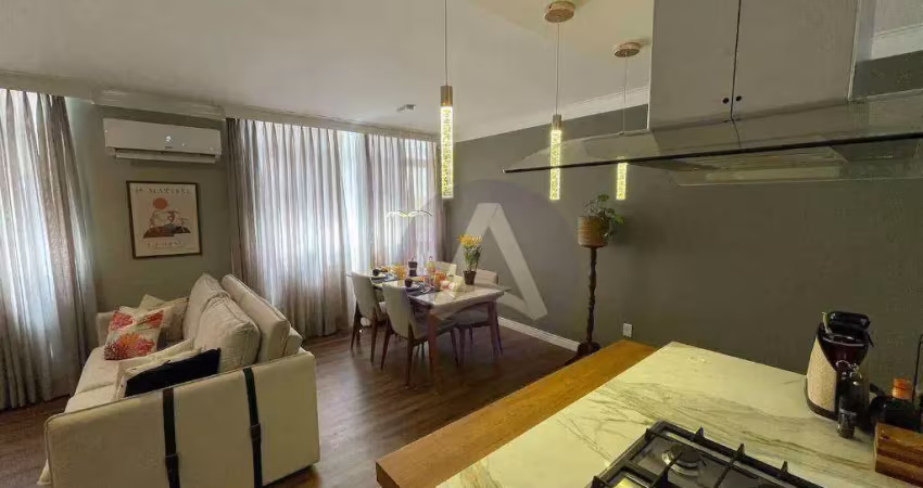 Apartamento com 2 dormitórios à venda, 90 m² por r$ 745.000,00 - agronômica - florianópolis/sc