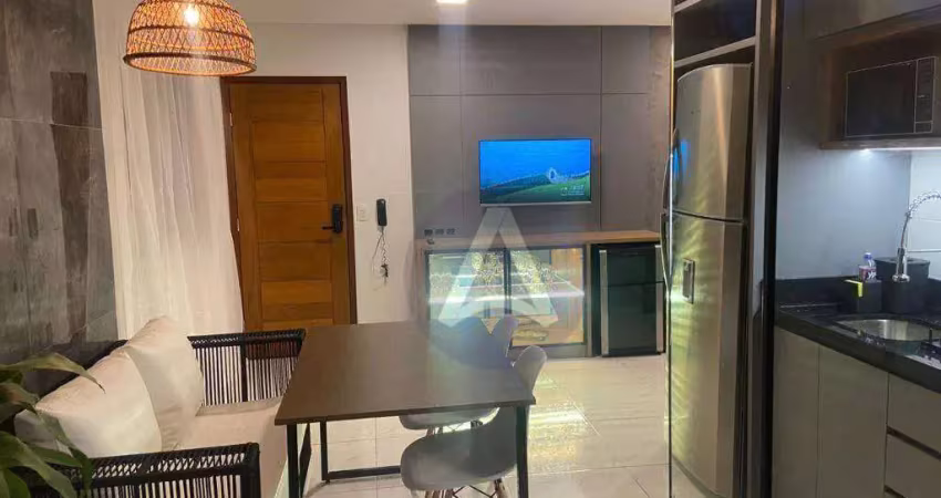 Apartamento com 2 dormitórios à venda, 55 m² por r$ 670.000,00 - campeche - florianópolis/sc