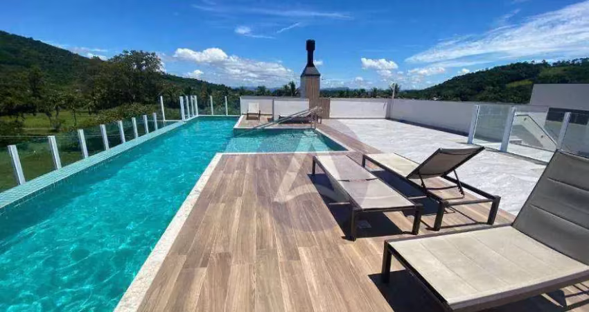 Studio com 1 dormitório à venda, 42 m² por r$ 610.000,00 - ribeirão da ilha - florianópolis/sc