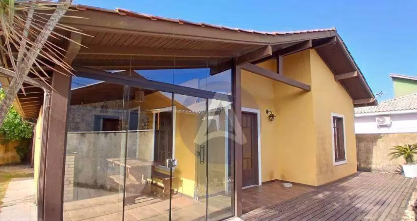 Casa com 2 dormitórios para alugar, 80 m² por r$ 5.130,00/mês - campeche - florianópolis/sc