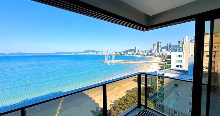 Apartamento alto padrão pé na areia no centro de itapema/sc