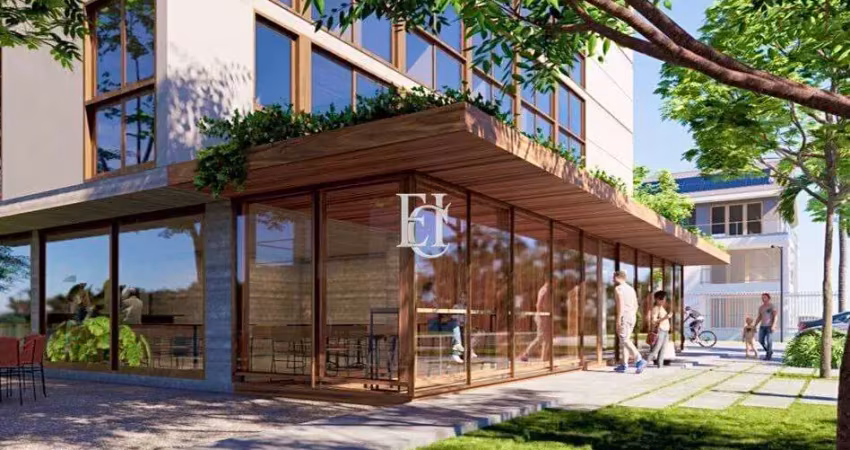 Studio em construção a 350m da praia – viva a modernidade e o charme de jurerê