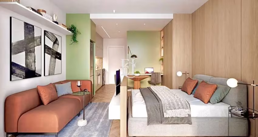 Studio com sacada na planta em jurerê: sofisticação, lazer completo e proximidade do mar