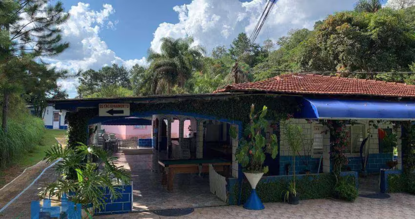 Chácara com 5 dormitórios à venda, 11834 m² por r$ 1.500.000,00 - pedreira - arujá/sp