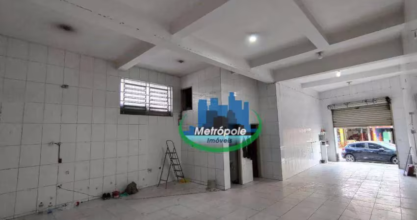 Salão para alugar, 80 m² por r$ 2.680,00/mês - jardim bela vista - guarulhos/sp