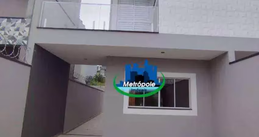 Sobrado com 3 dormitórios à venda, 90 m² por r$ 650.000,00 - parque flamengo - guarulhos/sp