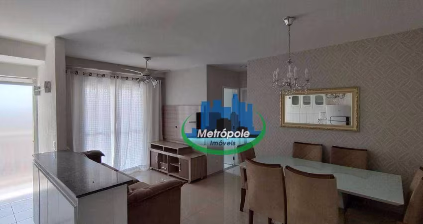 Apartamento com 2 dormitórios para alugar, 52 m² por R$ 3.117,36/mês - Jardim Flor da Montanha - Guarulhos/SP
