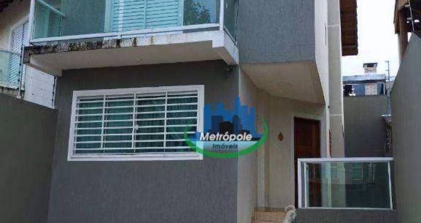 Sobrado com 3 dormitórios à venda, 120 m² por R$ 735.000 - Jardim Santa Clara - Guarulhos/SP