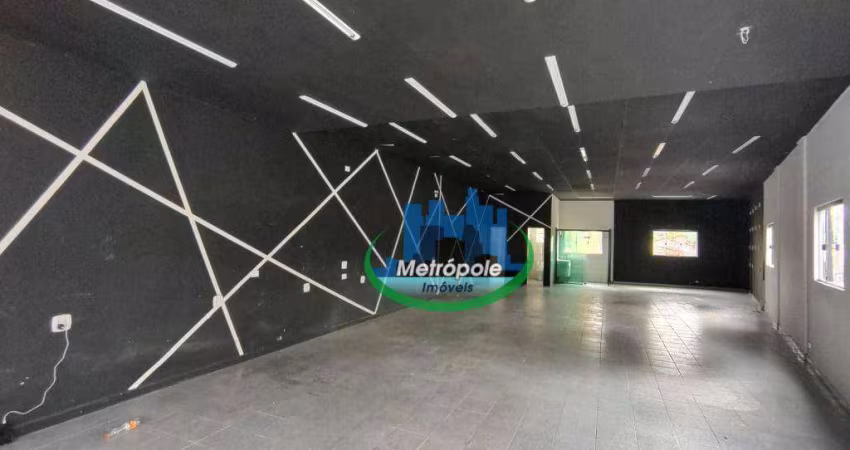 Salão para alugar, 156 m² por R$ 5.593,00/mês - Cocaia - Guarulhos/SP
