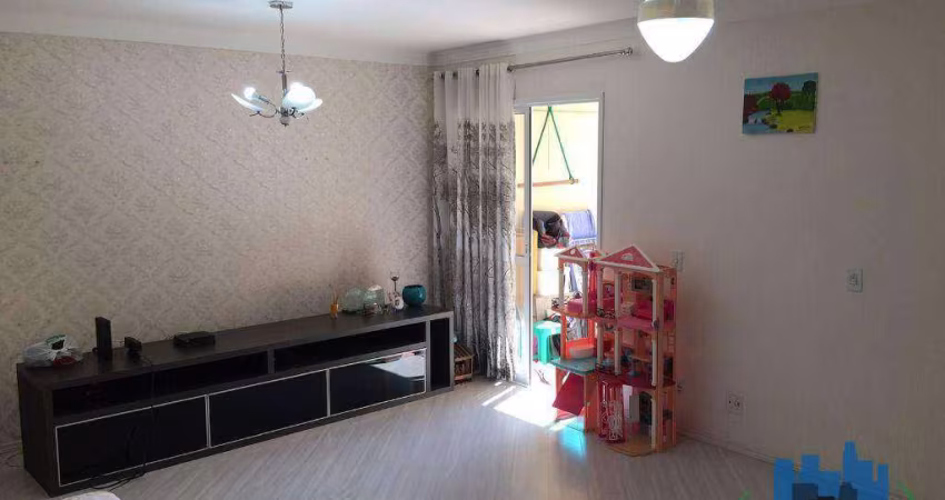 Apartamento com 3 dormitórios para alugar, 76 m² por R$ 2.952,33/mês - Jardim Nova Taboão - Guarulhos/SP