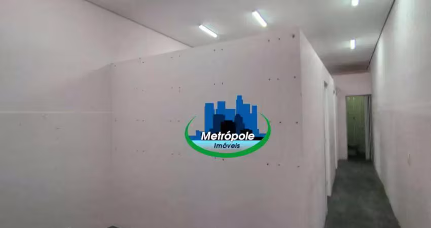 Salão para alugar, 38 m² por r$ 928,00/mês - vila flórida - guarulhos/sp