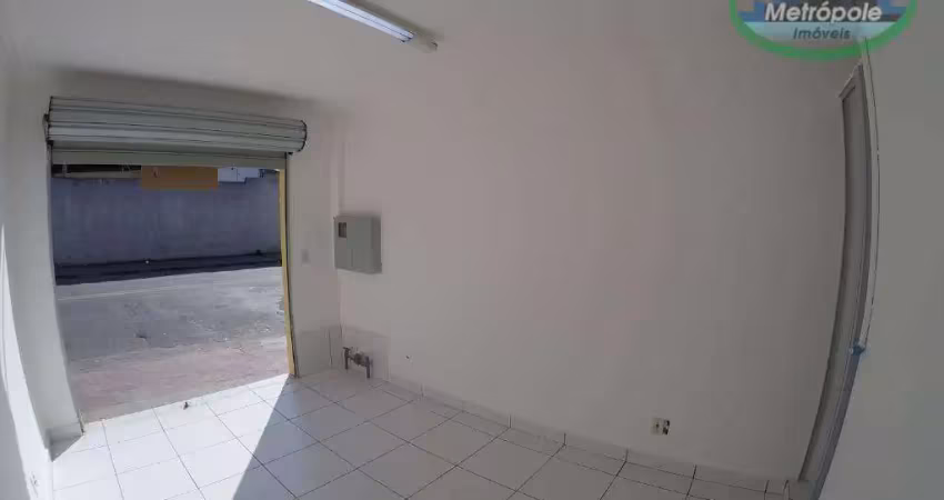 Salão para alugar, 18 m² por r$ 1.100,01/mês - jardim nova taboão - guarulhos/sp