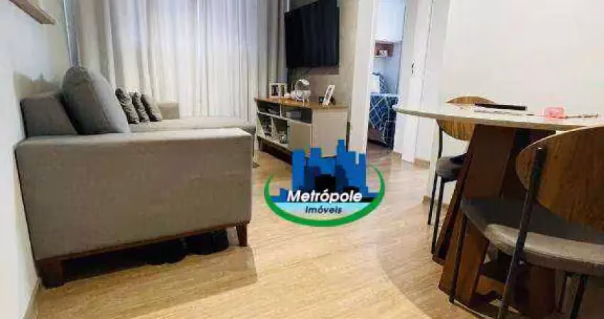 Apartamento com 2 dormitórios à venda, 47 m² por r$ 280.000,00 - vila rio de janeiro - guarulhos/sp