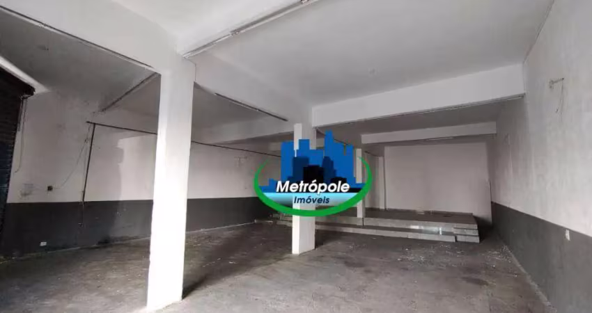 Salão para alugar, 200 m² por r$ 5.468,69/mês - jardim são domingos - guarulhos/sp