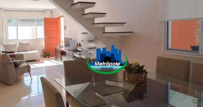 Sobrado com 3 dormitórios à venda, 168 m² por r$ 720.000,00 - jardim rizzo - guarulhos/sp