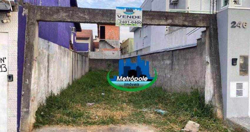 Terreno à venda, 125 m² por r$ 270.000,00 - jardim adriana - guarulhos/sp