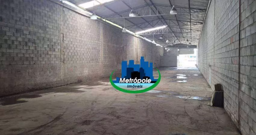 Galpão para alugar, 900 m² por r$ 21.295,00/mês - jardim presidente dutra - guarulhos/sp