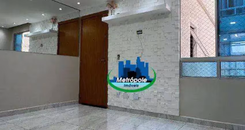 Apartamento com 2 dormitórios à venda, 41 m² por r$ 240.000 - água chata - guarulhos/sp