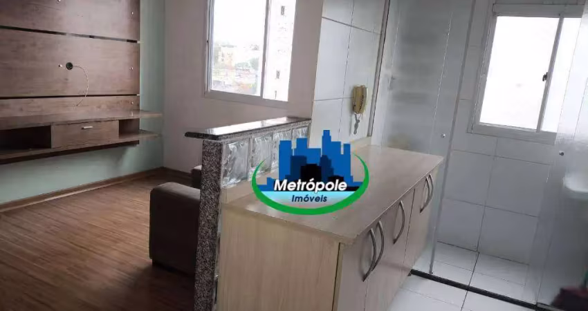Apartamento com 2 dormitórios à venda, 43 m² por r$ 330.000 - cocaia - guarulhos/sp