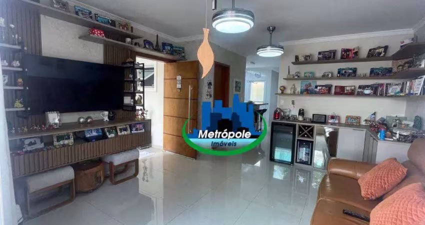 Sobrado com 3 dormitórios à venda, 126 m² por r$ 975.000 - vila rio de janeiro - guarulhos/sp