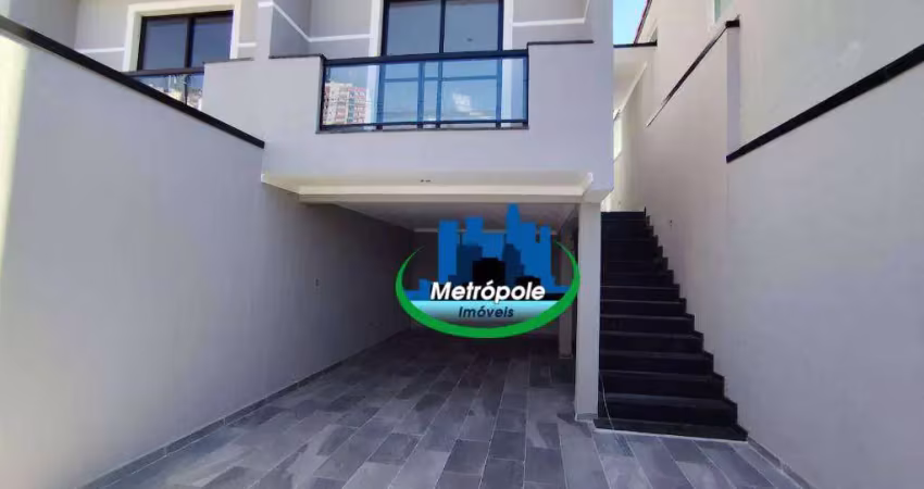 Sobrado com 3 dormitórios à venda, 130 m² por r$ 900.000 - jardim terezópolis - guarulhos/sp