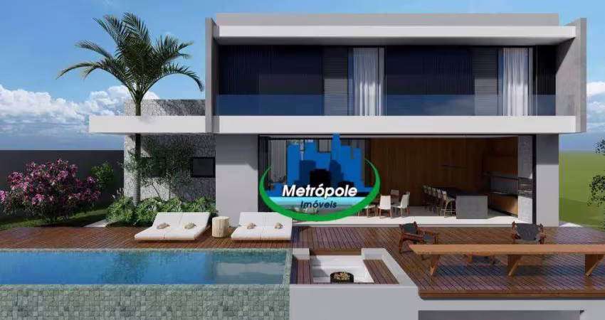 Casa com 5 dormitórios à venda, 530 m² por r$ 4.990.000,00 - itapetinga - atibaia/sp