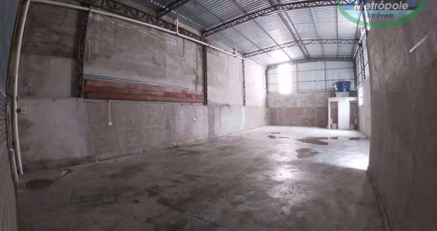Galpão para alugar, 180 m² por r$ 5.550,00/mês - jardim ipanema - guarulhos/sp