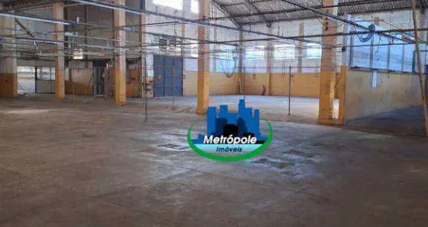 Galpão para alugar, 1900 m² por r$ 52.270/mês - vila galvão - guarulhos/sp