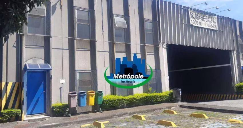 Galpão para alugar, 780 m² por r$ 40.795,00/mês - vila são rafael - guarulhos/sp