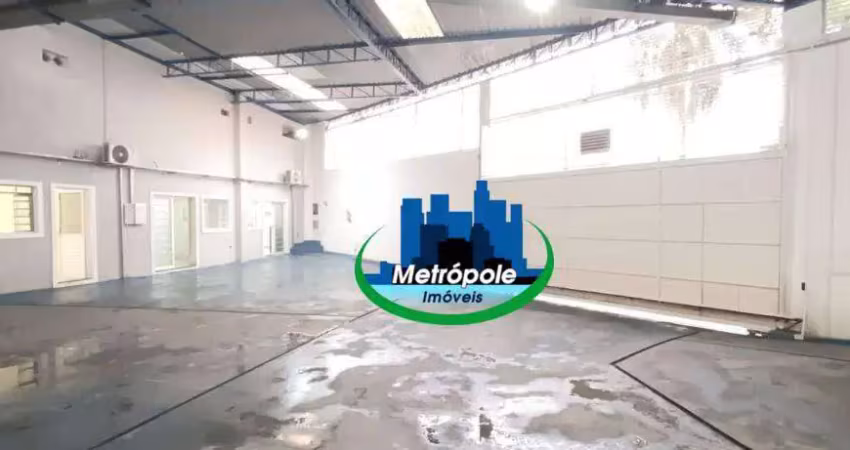 Galpão para alugar, 400 m² por r$ 9.460/mês - vila barros - guarulhos/sp