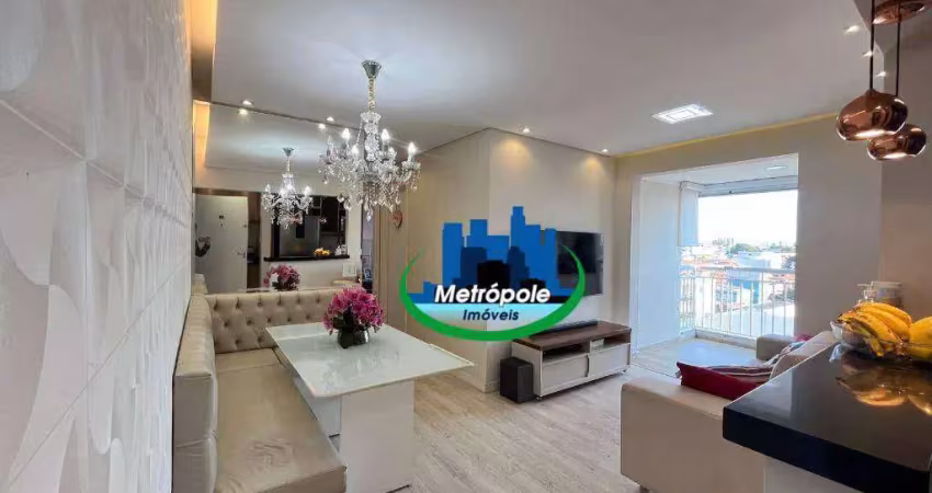 Apartamento com 2 dormitórios à venda, 56 m² por r$ 450.000 - vila galvão - guarulhos/sp