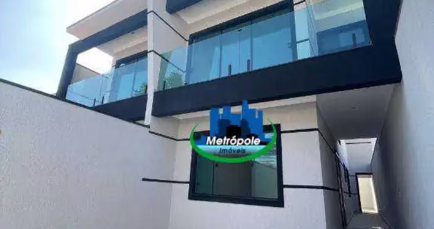 Sobrado com 3 dormitórios à venda, 133 m² por r$ 1.050.000 - jardim vila galvão - guarulhos/sp