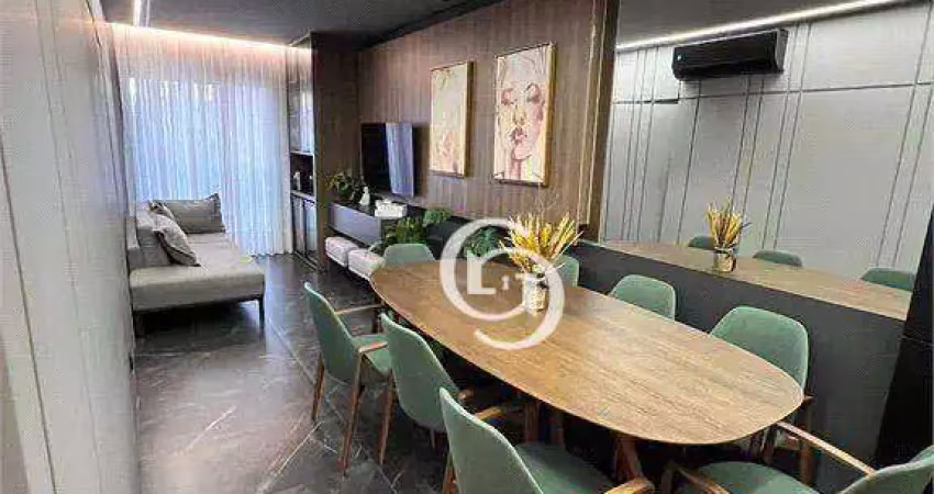 Apartamento com 2 dormitórios à venda, 87 m² por r$ 980.000 - centro - cascavel/pr