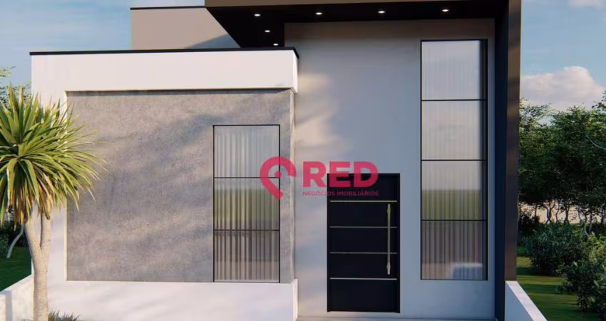 Casa com 3 dormitórios à venda, 100 m² por R$ 650.000,00 - Villagio Ipanema  - Sorocaba/SP