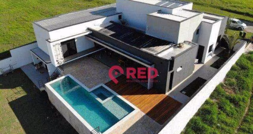 Belíssima casa com 3 quartos à venda, 405 m² por R$ 2.830.000 - Condomínio Village Ipanema - Araçoiaba da Serra/SP