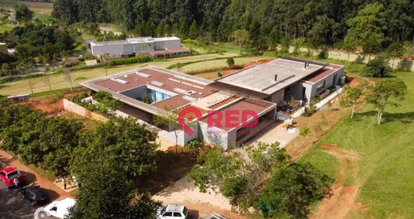 Casa com 5 suítes à venda, 1000 m² por r$ 25.000.000 - condomínio fazenda da grama golf club - itupeva/sp
