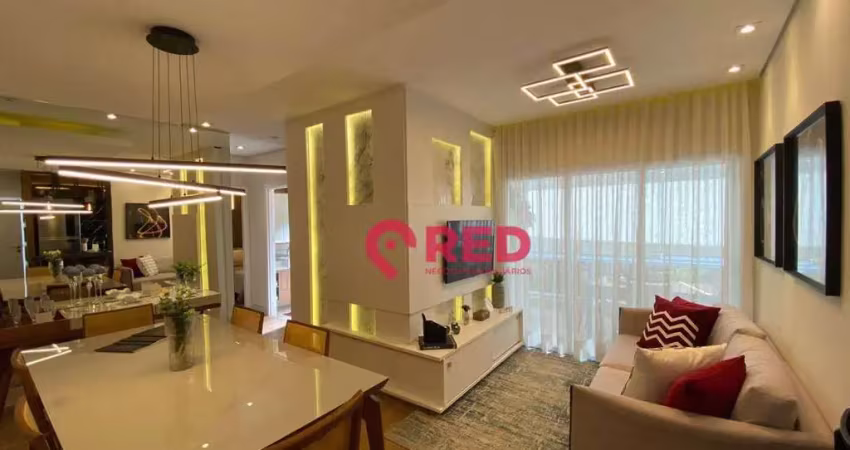 Apartamento com 3 dormitórios à venda, 91 m² por R$ 896.268,74 - Condomínio Petra Living - Sorocaba/SP