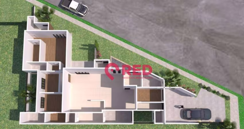Casa com 4 suítes, 250 m² - venda por R$ 1.700.000 ou aluguel por R$ 8.000/mês - Residencial Via Reggio - Sorocaba/SP