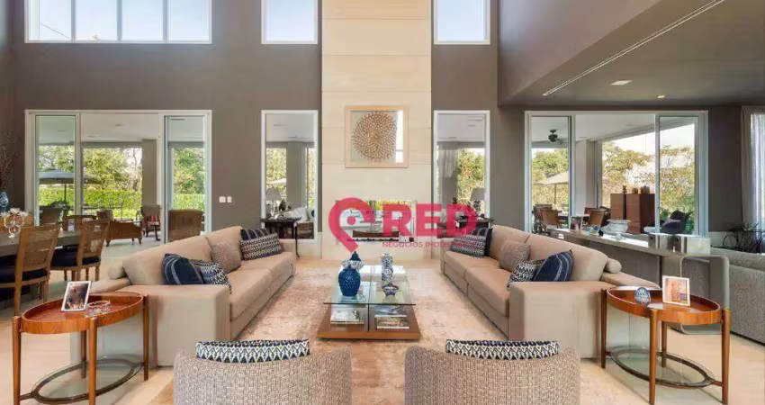 Casa com 9 quartos à venda, 1090 m² por r$ 35.000.000 - fazenda boa vista - porto feliz/sp