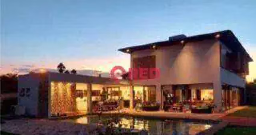 Sobrado com 5 dormitórios à venda, 450 m² por r$ 4.200.000,00 - fazenda alvorada - porto feliz/sp