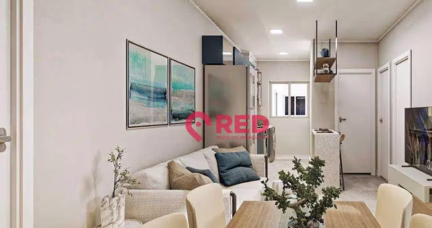 Apartamento com 2 quartos à venda, 42 m² por R$ 214.500 - Residencial Bella Florença - Itu/SP