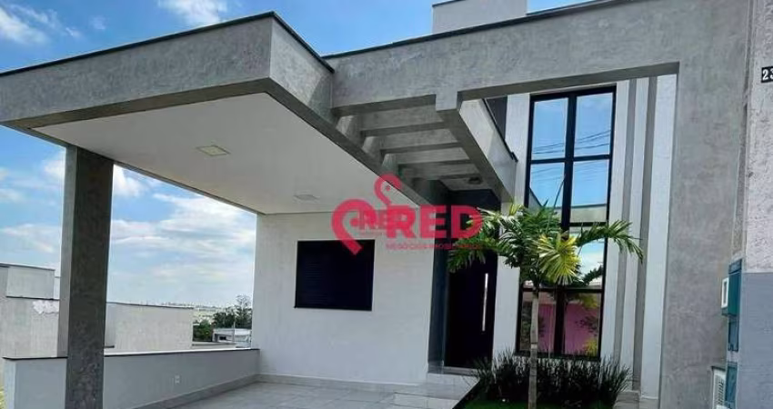 Casa com 3 dormitórios à venda, 117 m² por R$ 750.000,00 - Condomínio Horto Villagio - Sorocaba/SP